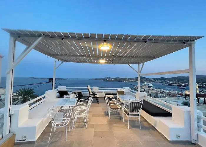 Vaporia Stone House Seaview Ermoupoli